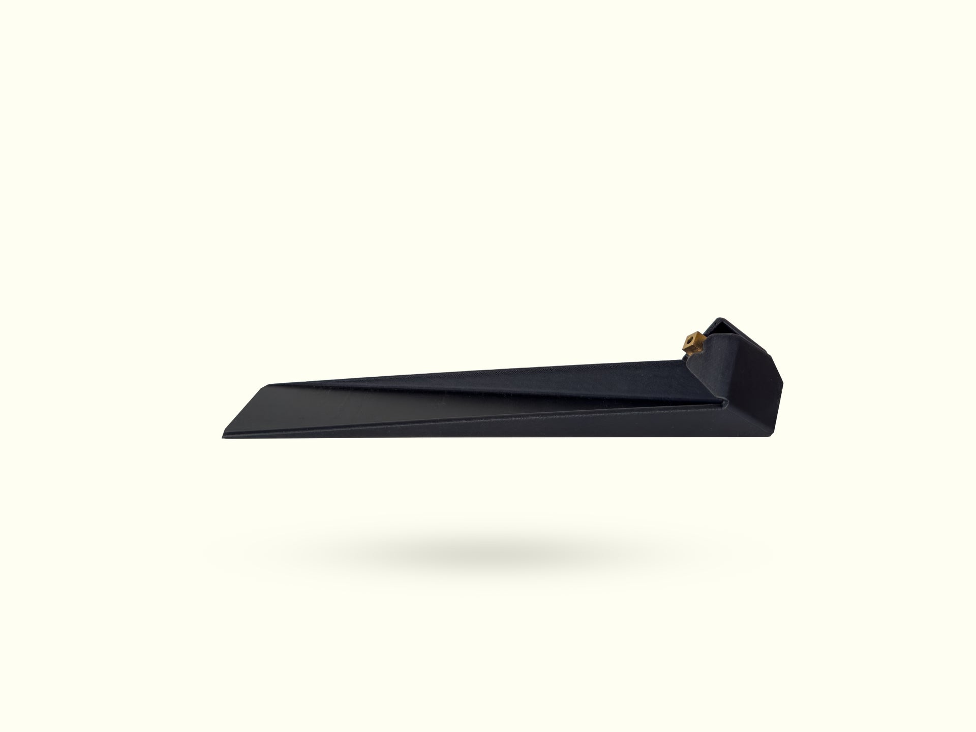 Cliff Series incense holder by OBJ STUDIO, 3D-printed from sustainable PLA in black, modern eco-friendly décor.