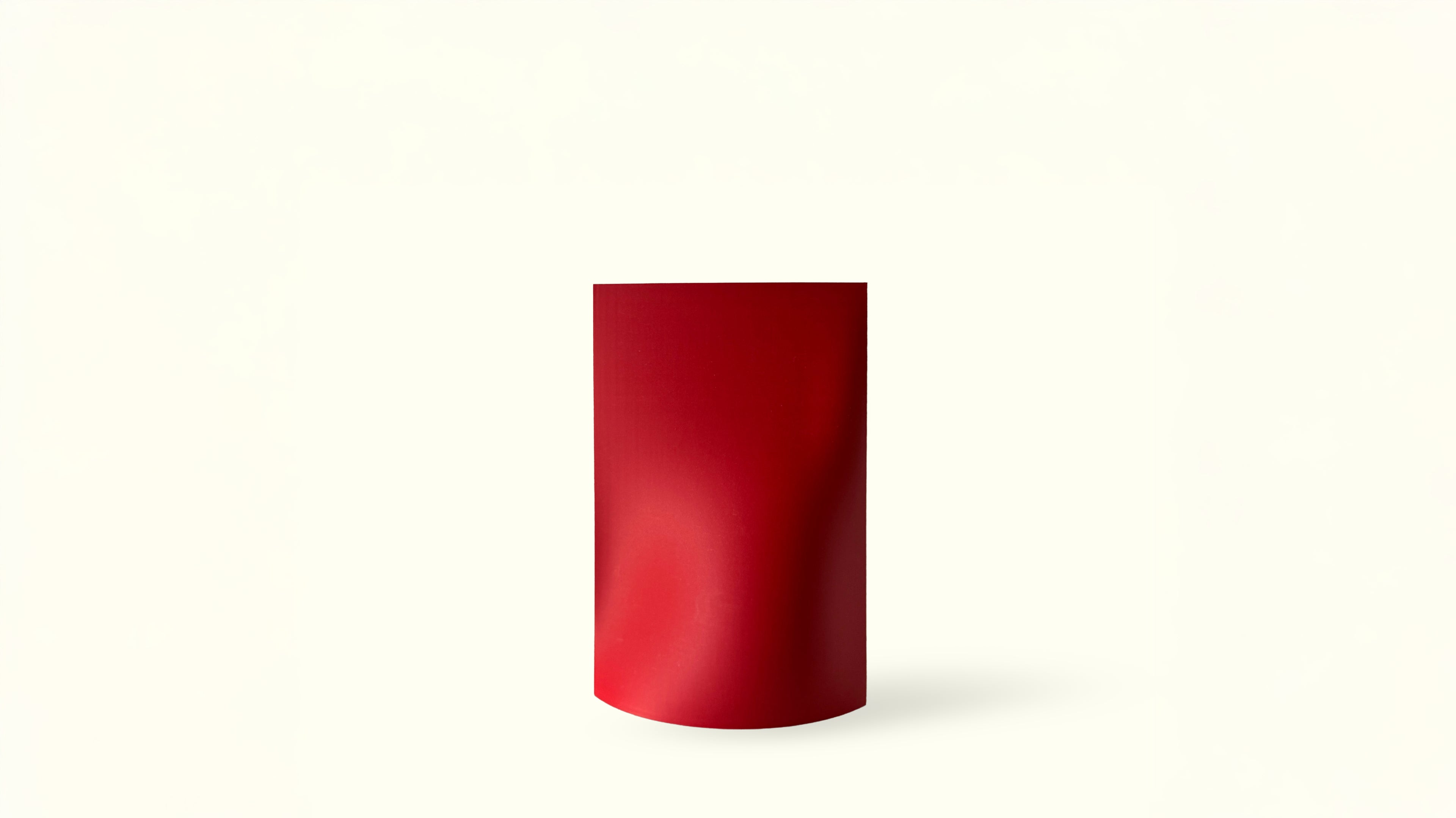 Rove Series Large vase by OBJ STUDIO, architectural-inspired modern form, 3D-printed with sustainable PLA for design-forward spaces.