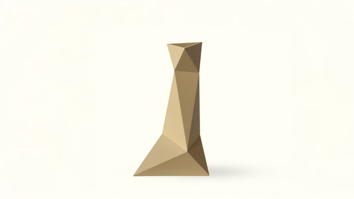 OBJ STUDIO Zen Series Large Vase, 3D-printed from sustainable PLA with bold minimalist design, eco-friendly statement décor for modern interiors and design lovers.