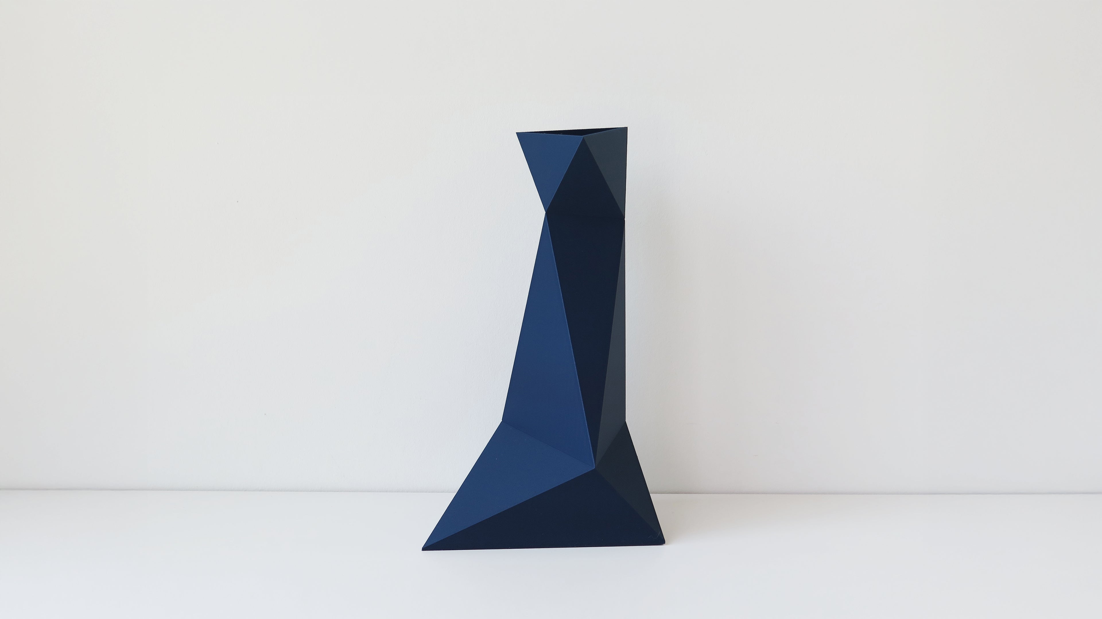 OBJ STUDIO Zen Series Large Vase, 3D-printed from sustainable PLA with bold minimalist design, eco-friendly statement décor for modern interiors and design lovers.