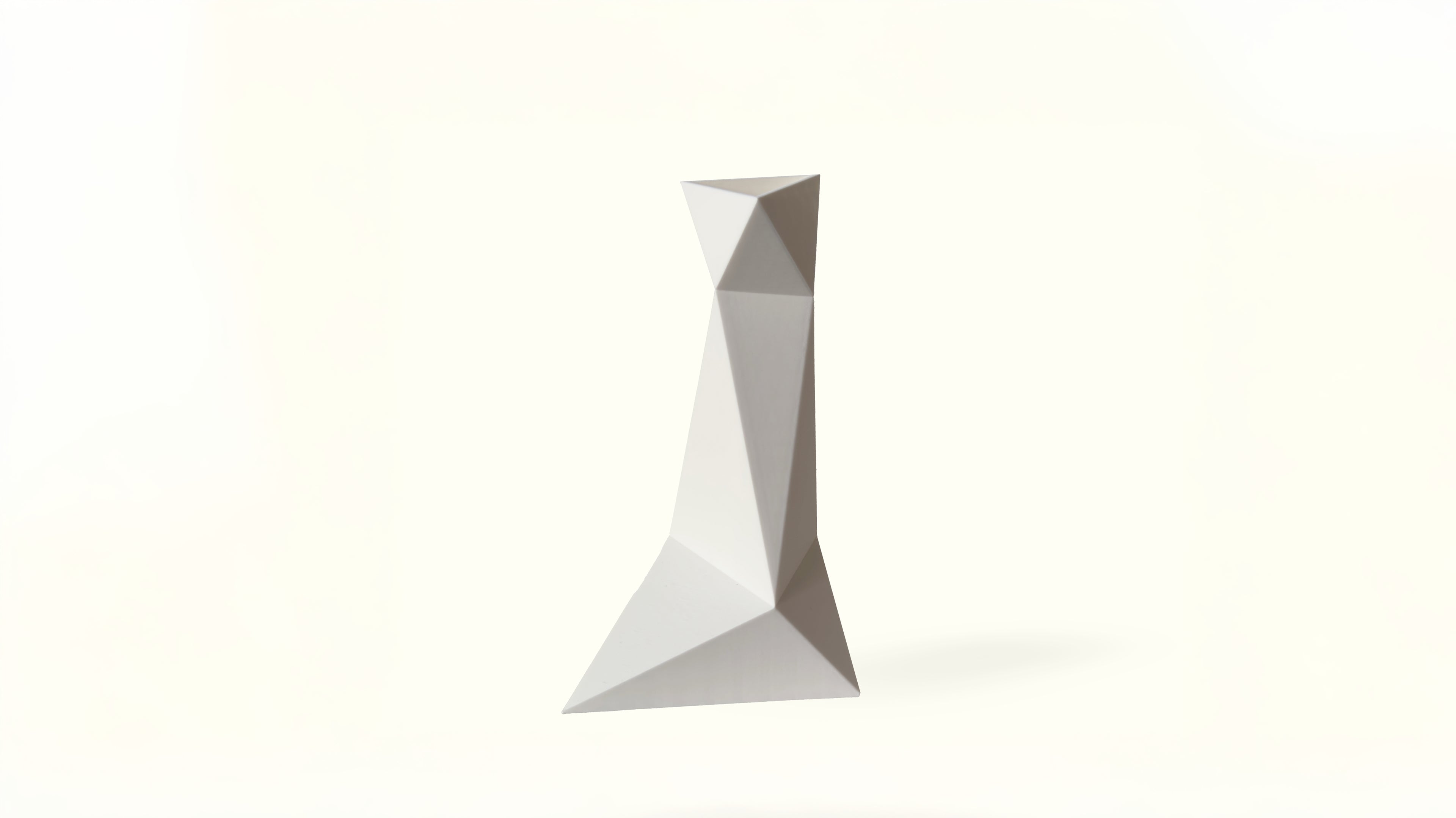 OBJ STUDIO Zen Series Large Vase, 3D-printed from sustainable PLA with bold minimalist design, eco-friendly statement décor for modern interiors and design lovers.