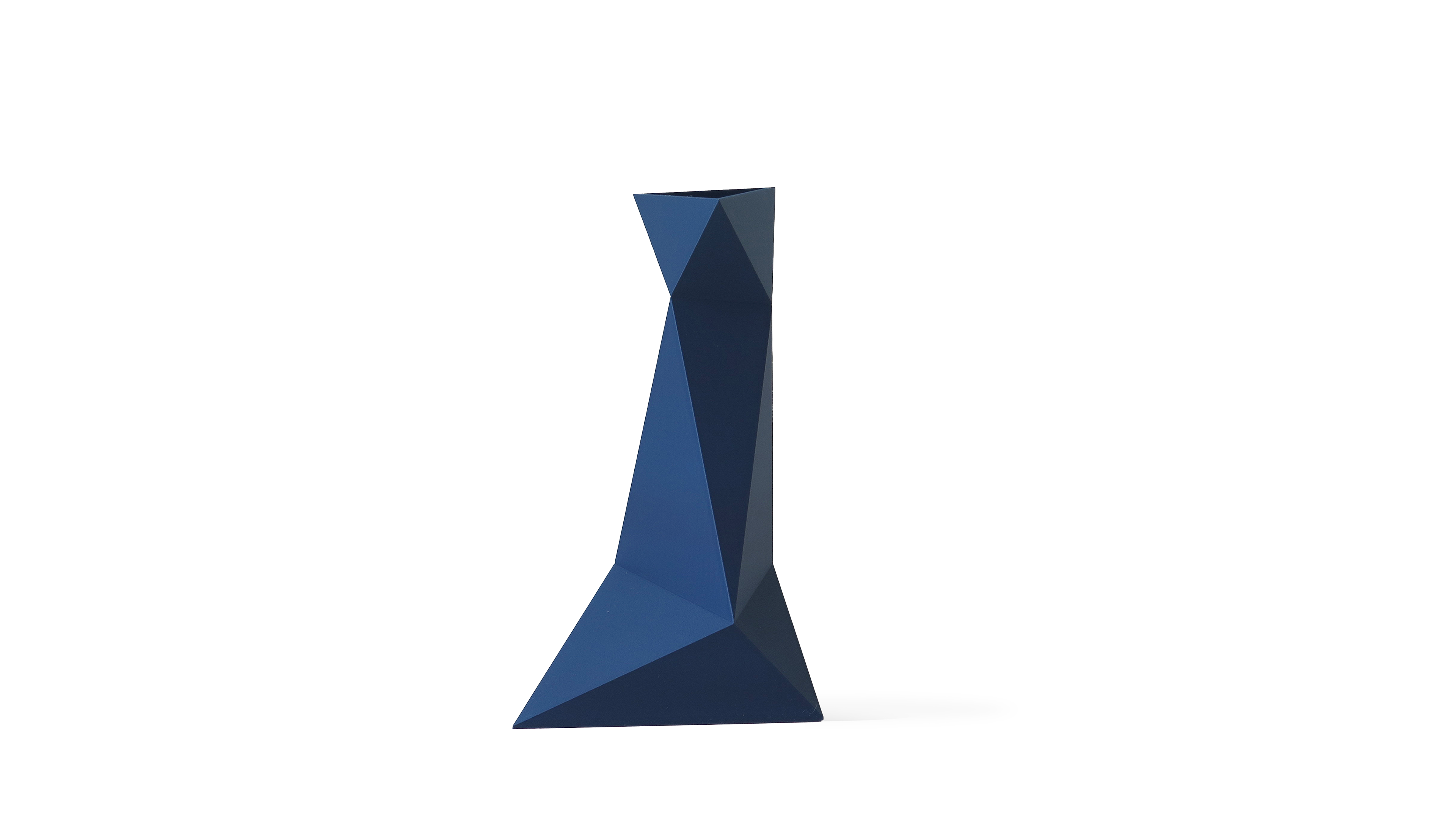 OBJ STUDIO Zen Series Large Vase, 3D-printed from sustainable PLA with bold minimalist design, eco-friendly statement décor for modern interiors and design lovers.