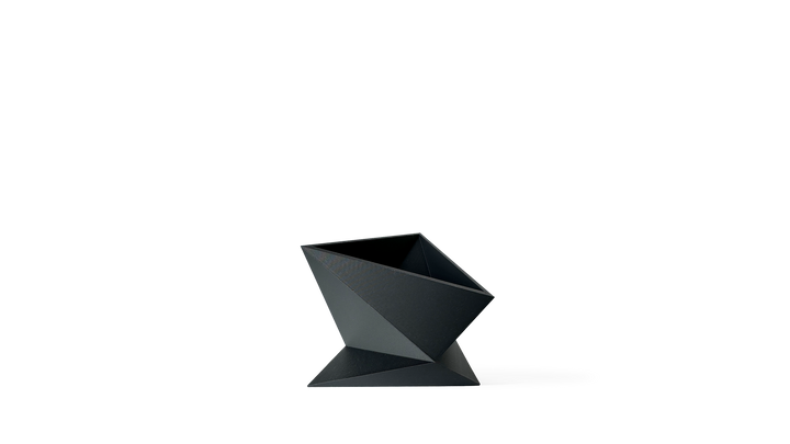 OBJ STUDIO Zen Series Small Planter, 3D-printed from sustainable PLA with minimalist modern design, eco-friendly décor for plants and contemporary interiors.
