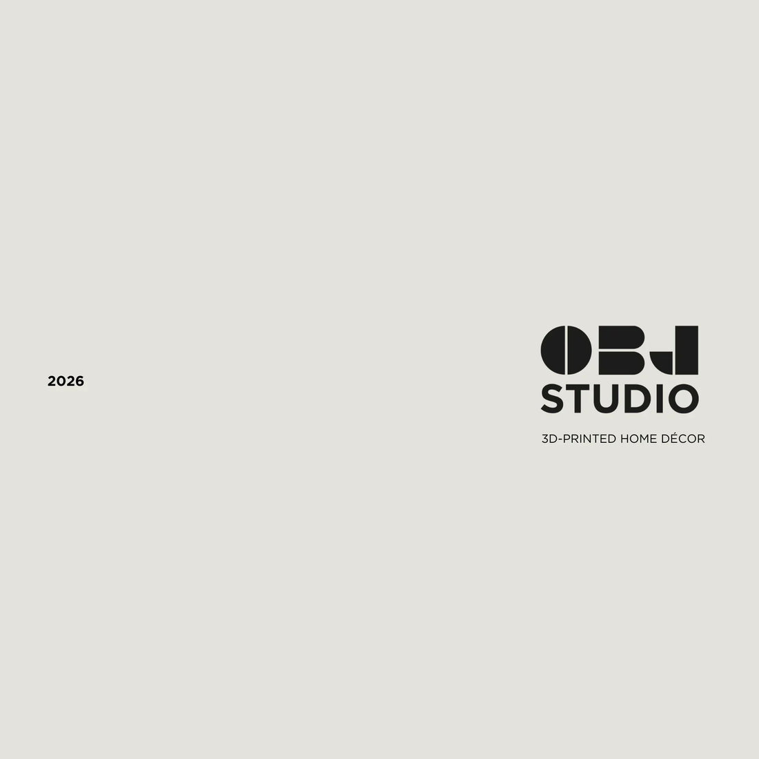 OBJ STUDIO Catalog