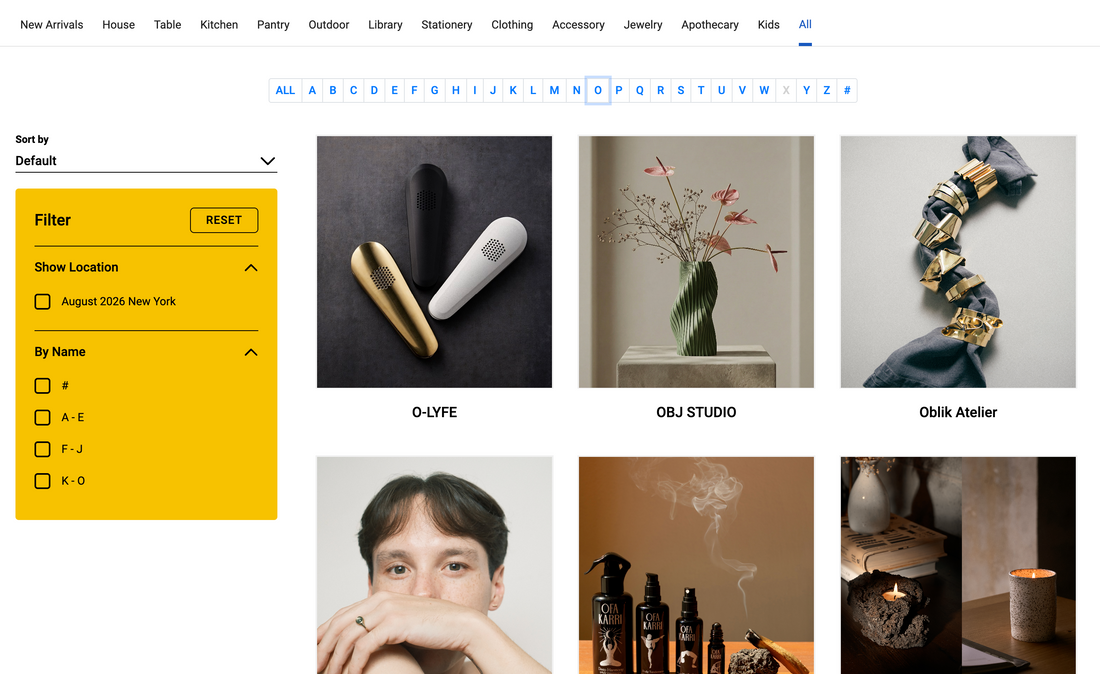 OBJ STUDIO Now on Shoppe Object Online | Wholesale Home Decor