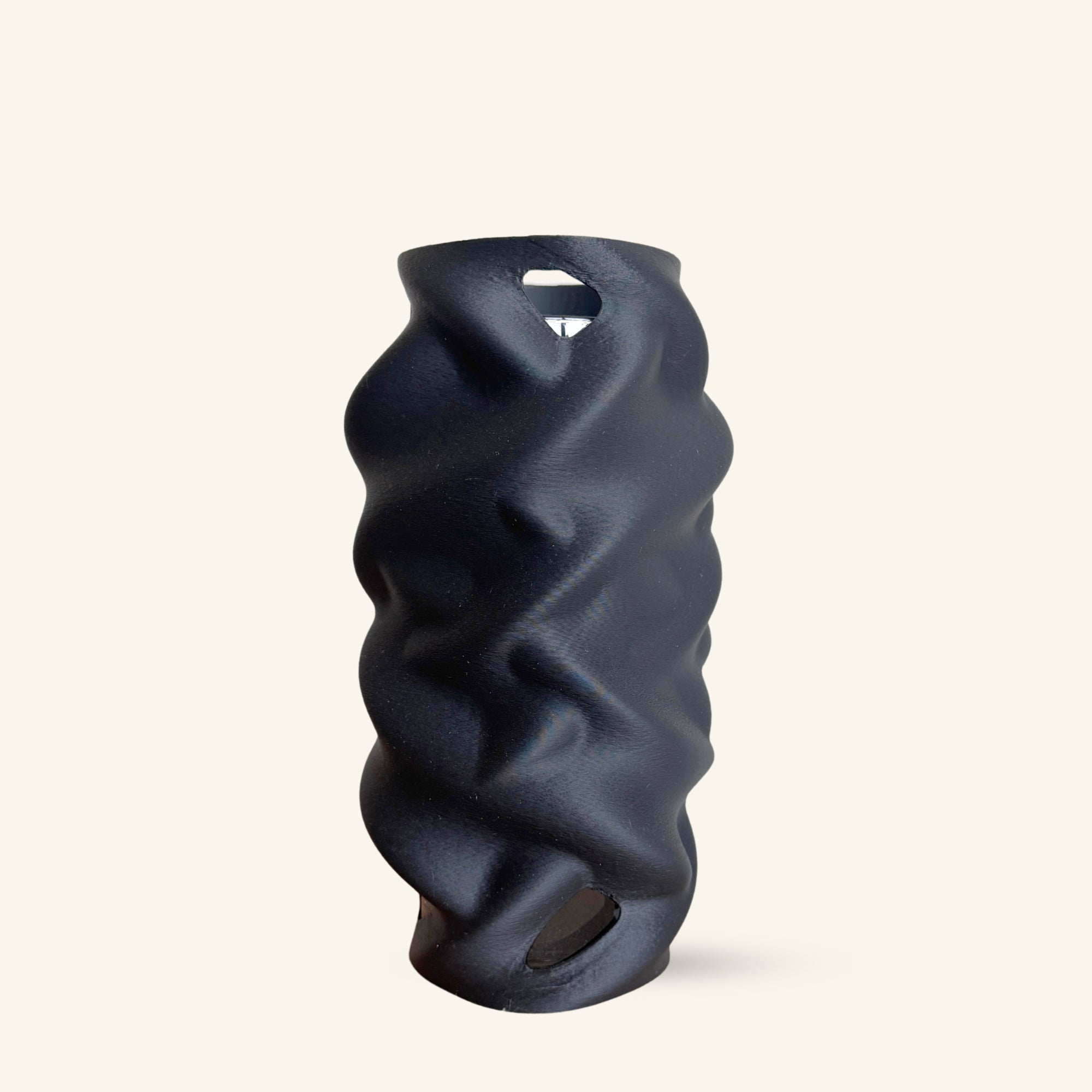 BiomorphVase_Large_Charcoal