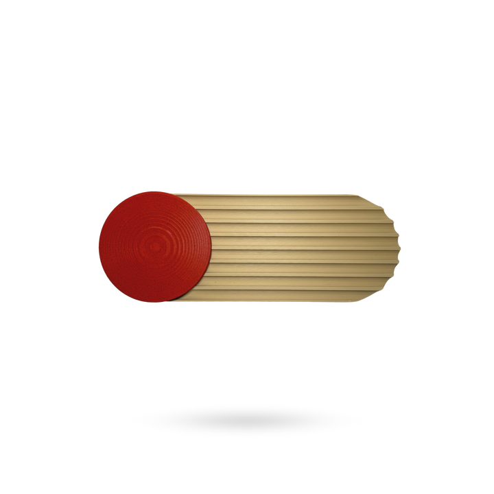 O-Organizer — a 3D-printed desk organizer by OBJ STUDIO, designed in Toronto from plant-based PLA. Features clean geometric lines for organizing pens and small objects in a modern, sustainable workspace.