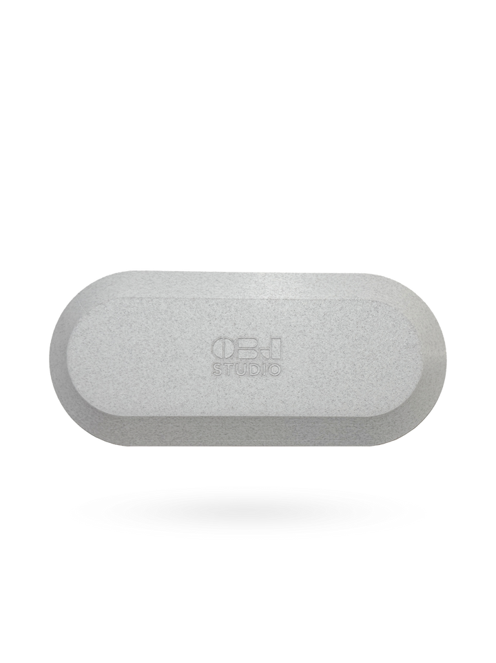 Eco-friendly 3D-printed tray with soft curves and a minimalist design, inspired by natural paths. The Nook Tray, size 10 ¾ x 4 ¾ x 1 inches, blends functionality with sustainable decor, ideal for organizing everyday items.